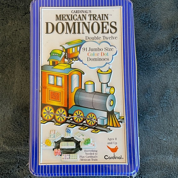 Cardinal’s Mexican train dominoes - Picture 1 of 3